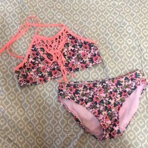 Girls Floral two-piece
